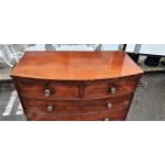 Regency Brass Knob Chest Drawers